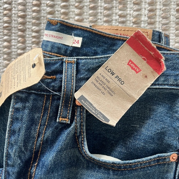 Levi’s 501 Original Straight Leg Jeans Size 24 NWT - Picture 8 of 8